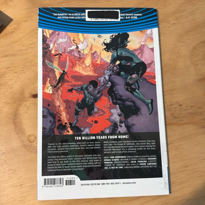 Green Lanterns Vol. 5: Out of Time (Rebirth)