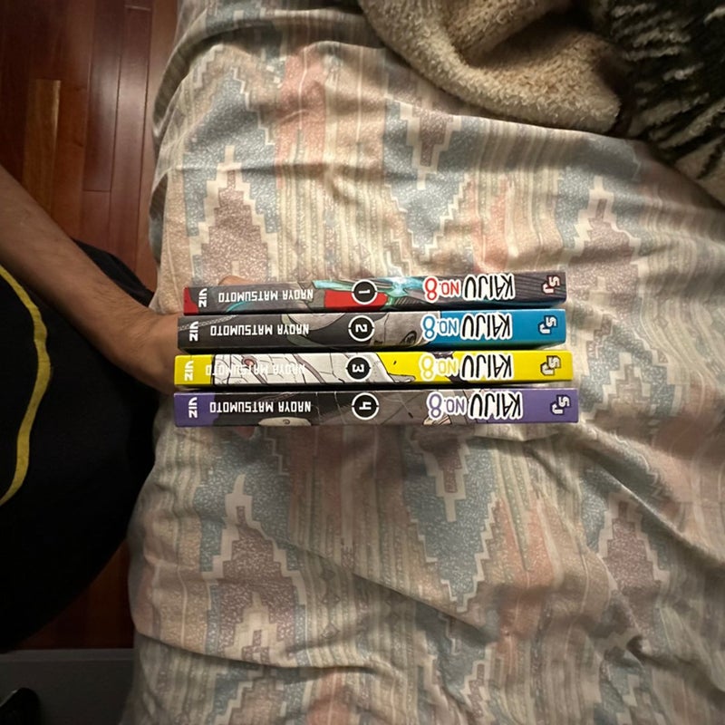 Kaiju No. 8 Manga volumes 1-4