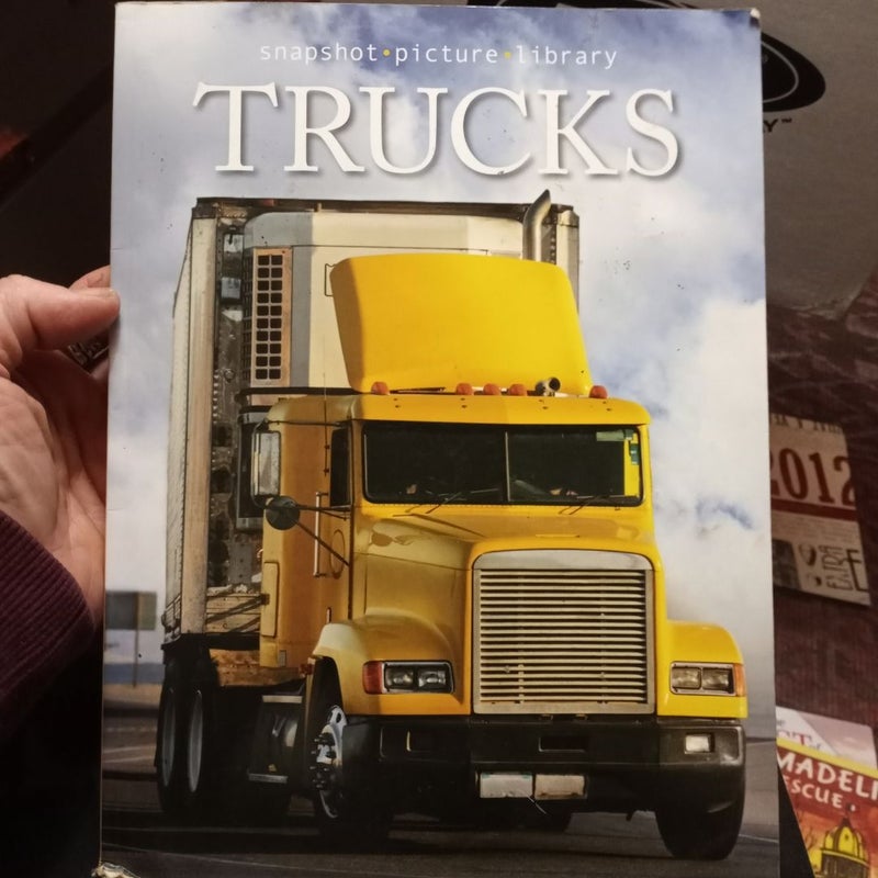 Trucks. Snapsgot. Picture  library