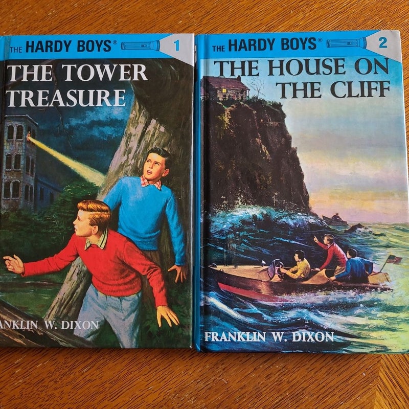 The Hardy Boys books 1 and 2, bundle, lot