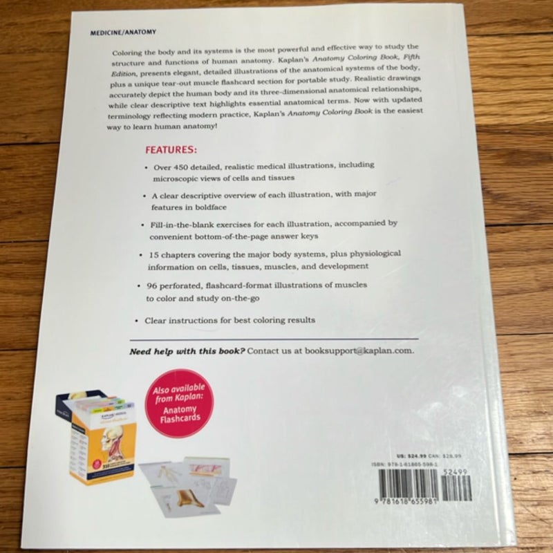 Anatomy Coloring Book