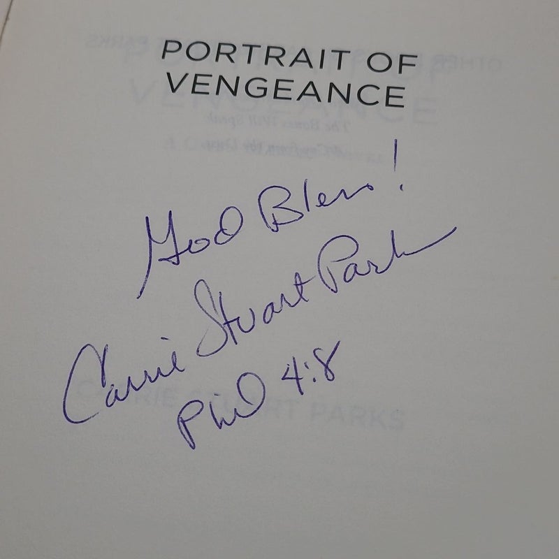 Portrait of Vengeance *Autographed*