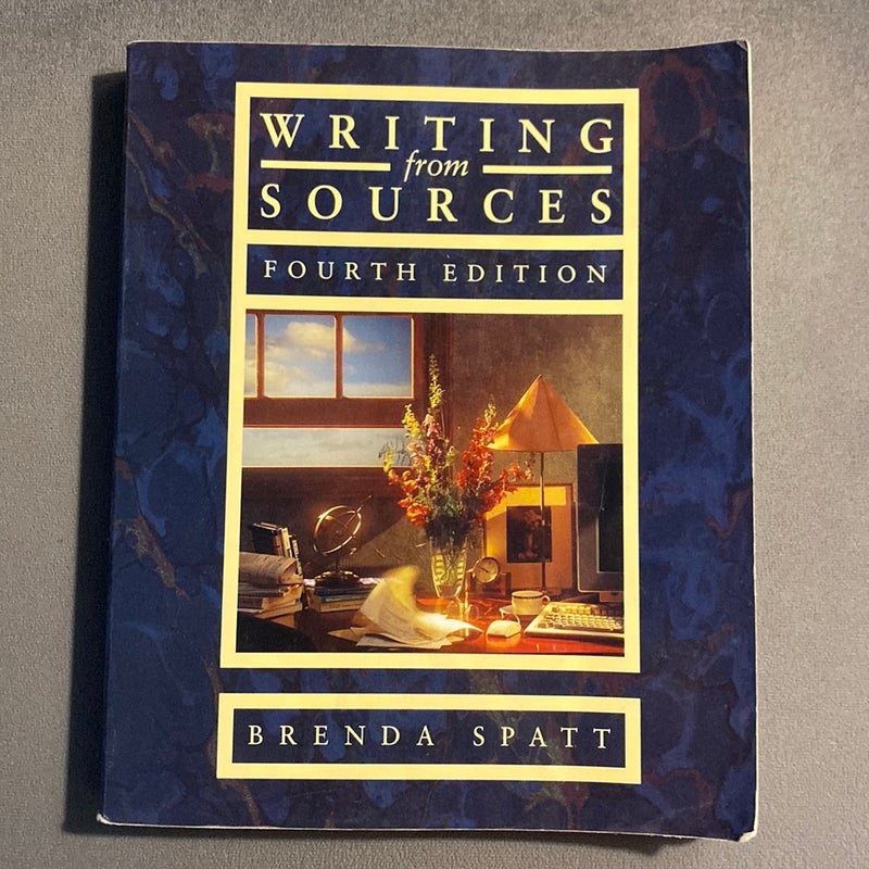 Writing from Sources