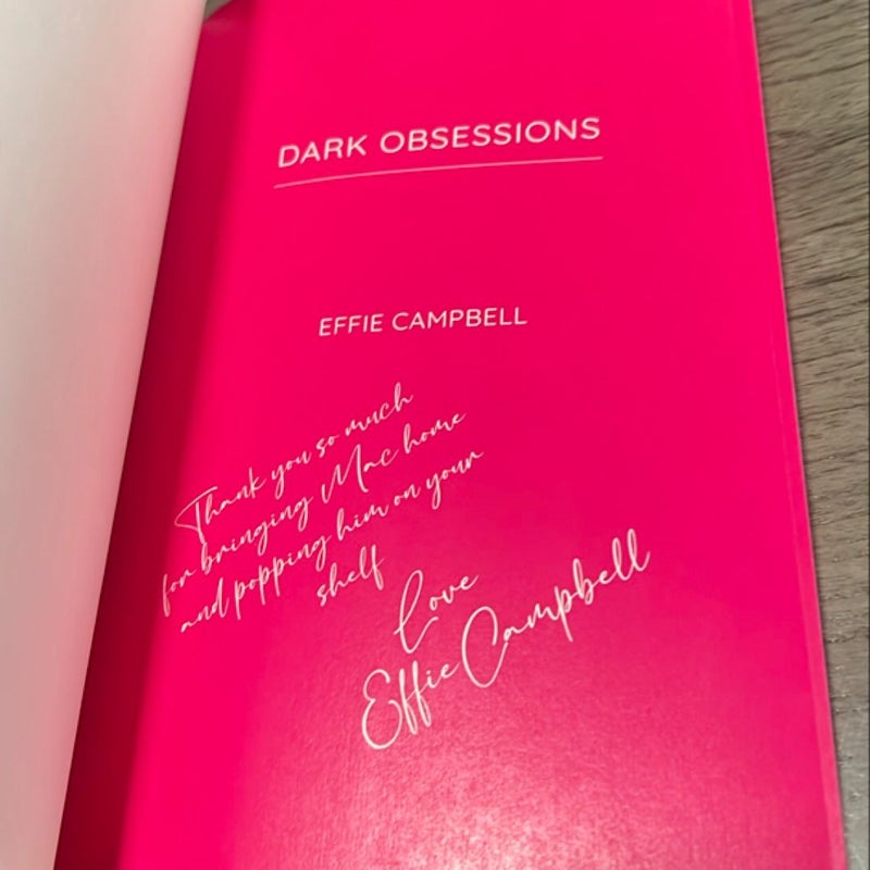 Dark Obsessions: Special Edition Pink Paperback