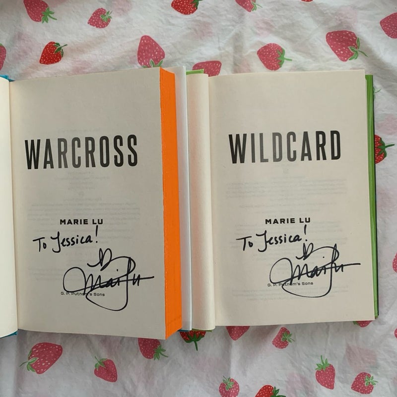 *SIGNED* Warcross & Wildcard