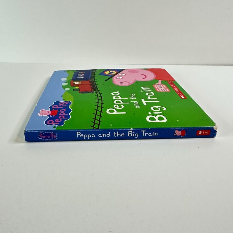 Peppa and the Big Train - Peppa Pig, Trains, Adventure