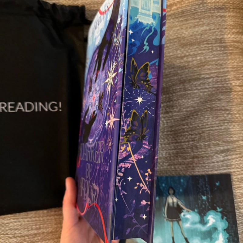 fairyloot evocation and darker by four April box