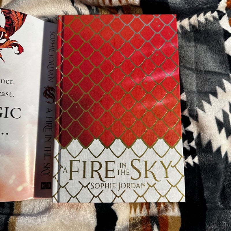 A Fire in the Sky- Fairyloot Edition 