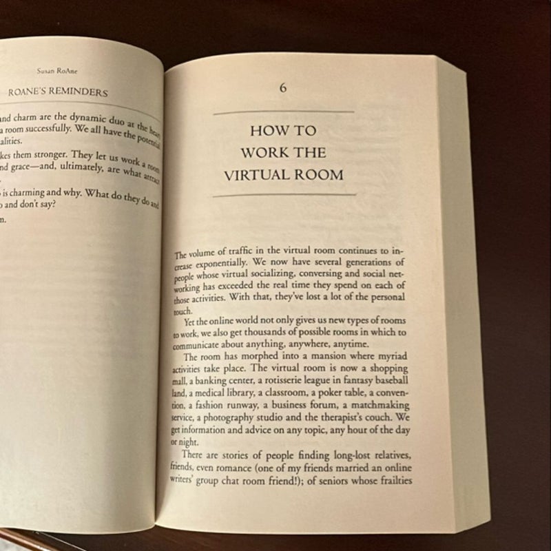 How to Work a Room, 25th Anniversary Edition