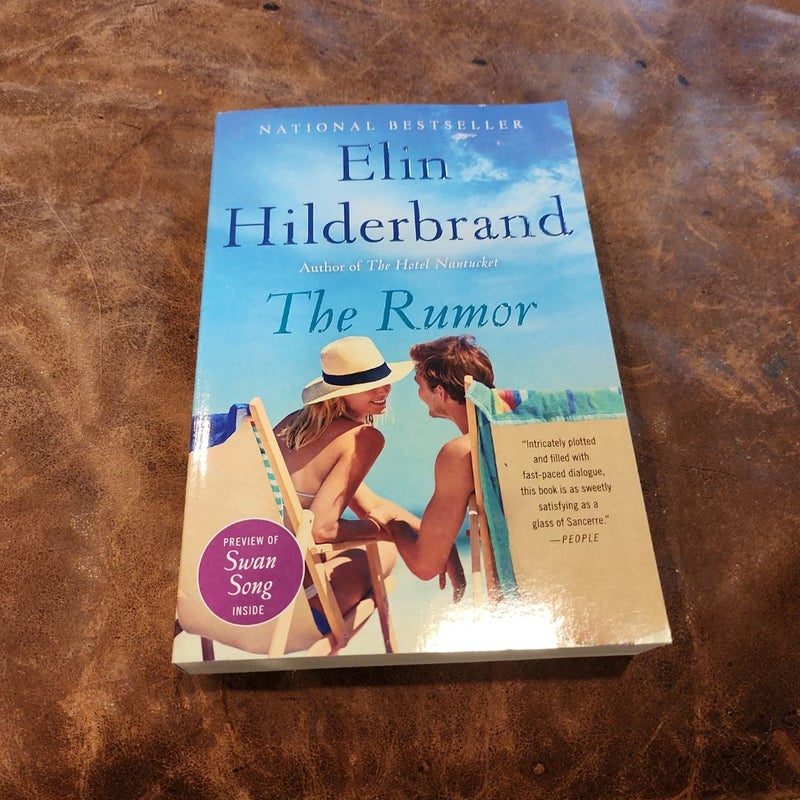 The Rumor By Elin Hilderbrand 