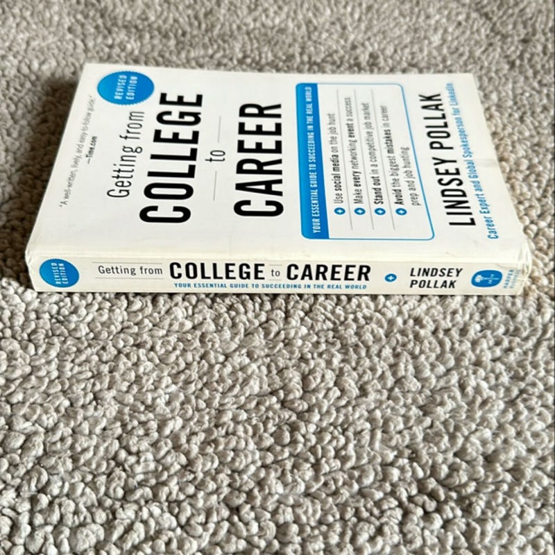 Getting from College to Career Rev Ed