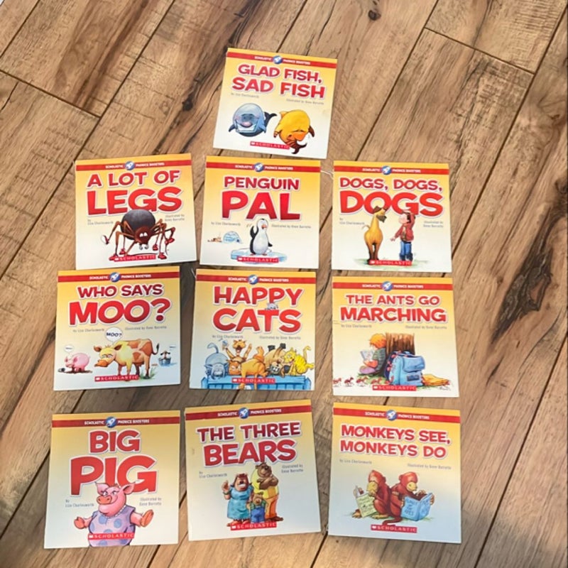 Scholastic phonics boosters