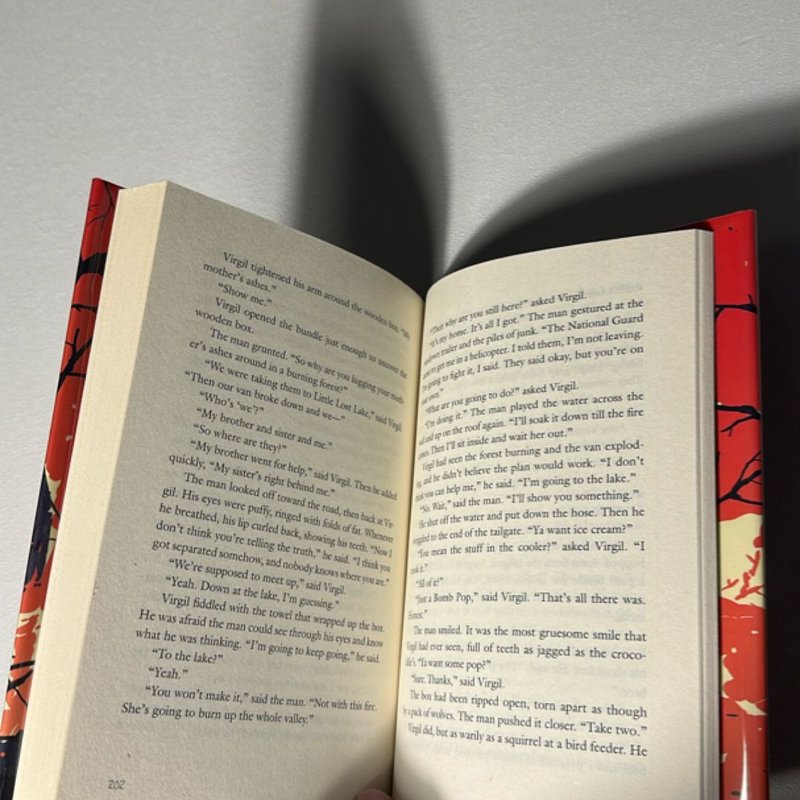 Fire on Headless Mountain