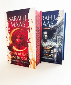 Crescent City House of Earth and Blood and House of Sky and Breath (Illumicrate Exclusive Editions - includes page overlays and character bookmarks!)