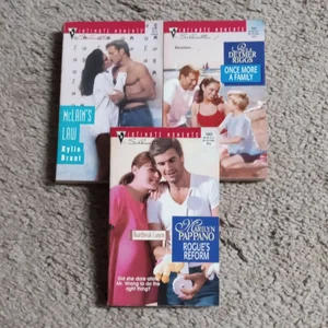 Silhoutte Intimate Moments 3 Book Bundle