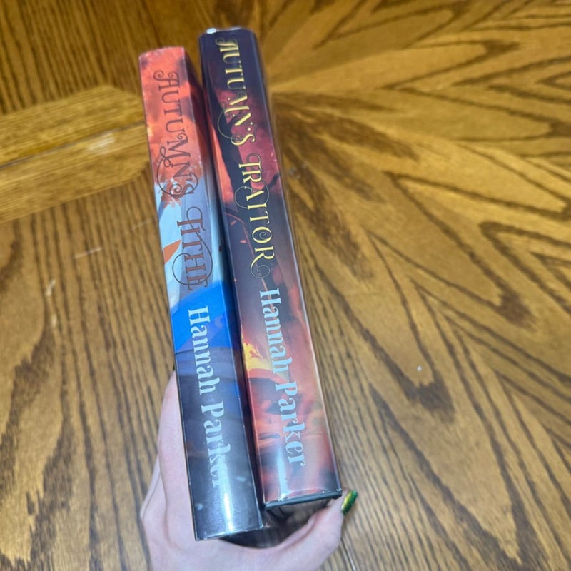 Bookish Box Autumns Tithe and Autumns Traitor Hannah Parker