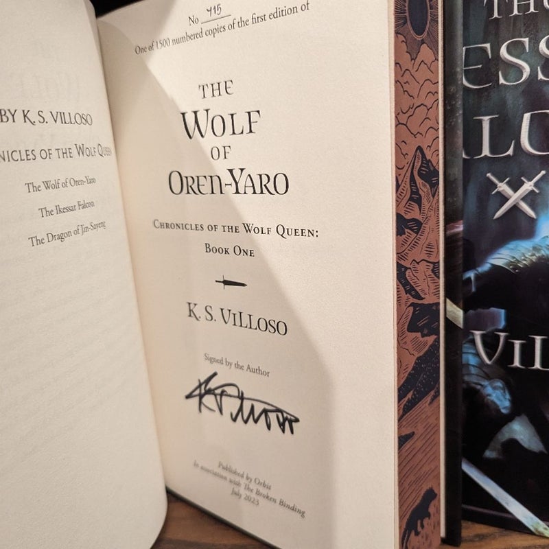 Broken binding Chronicles of the wolf queen. Wolf of oren yaro 