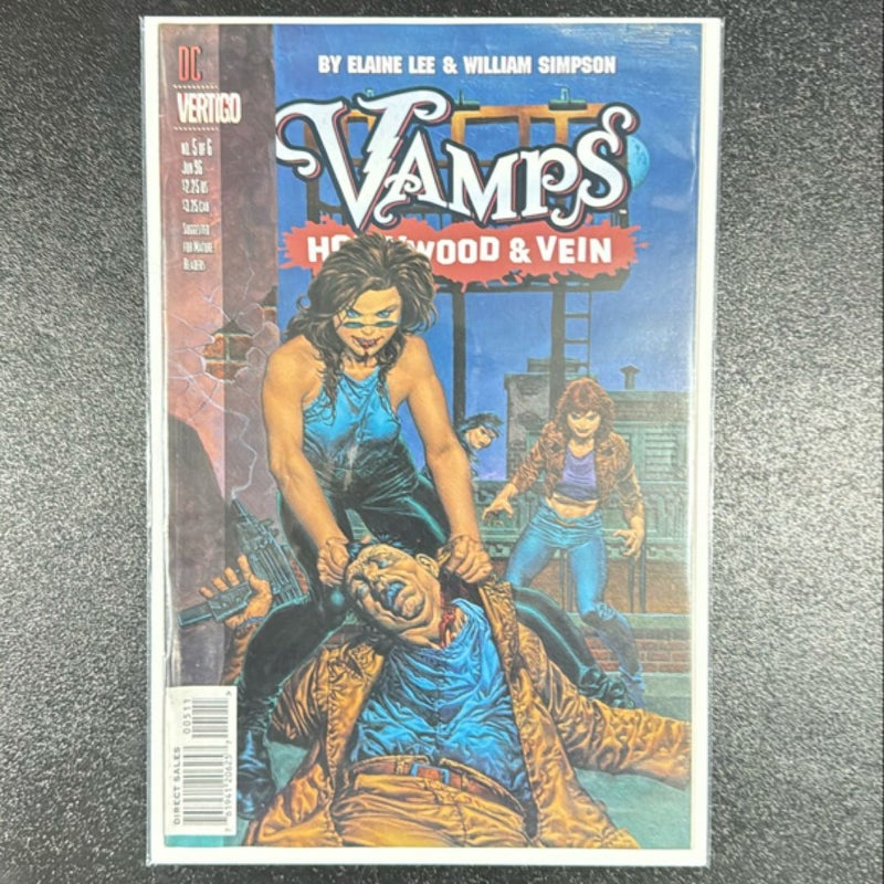 Vamps Hollywood & Vein # 5 of 6 1996 Vertigo DC Comics 