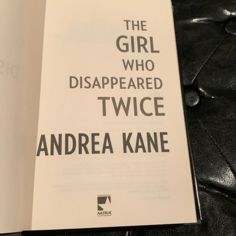 The Girl Who Disappeared Twice