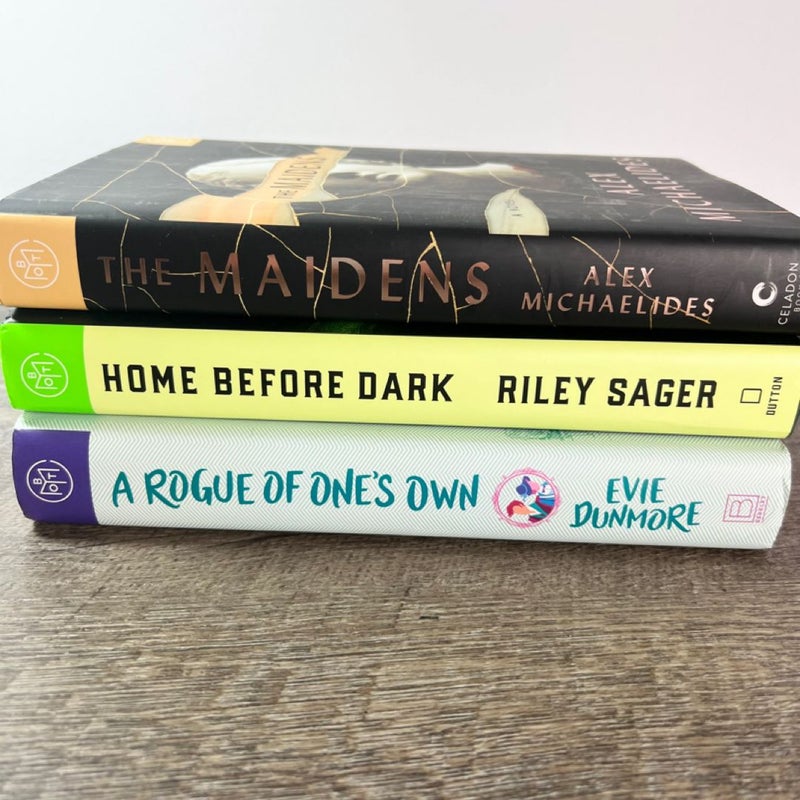 Three BOTM hardcovers 