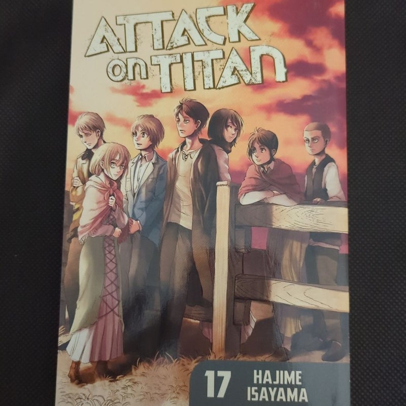 Attack on Titan 15 + 16 + 17 Bundle