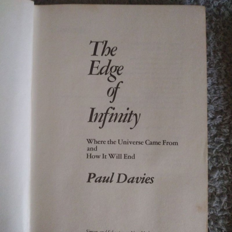 The Edge of Infinity