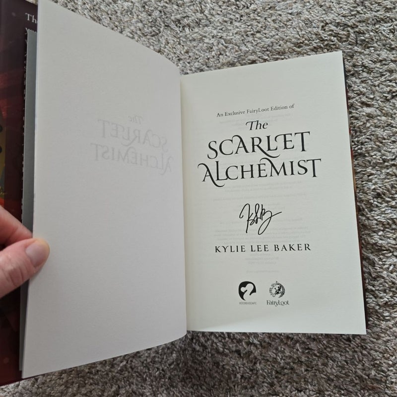 The Scarlet Alchemist (Fairyloot Signed)