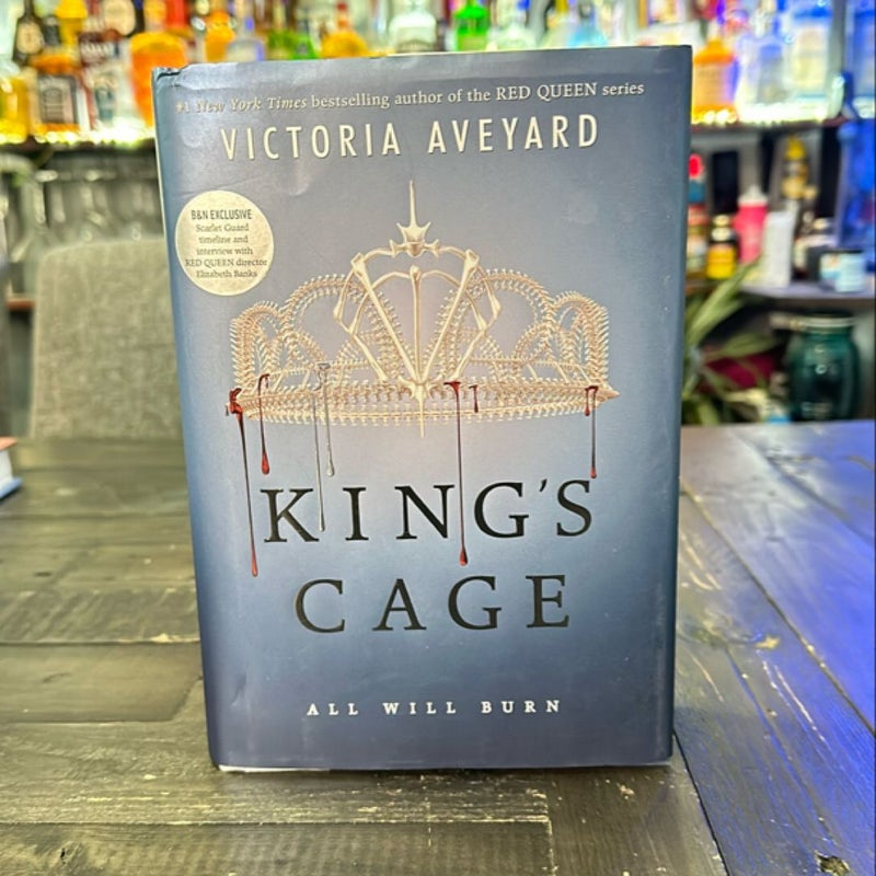 King's Cage (true 1st edition printing)