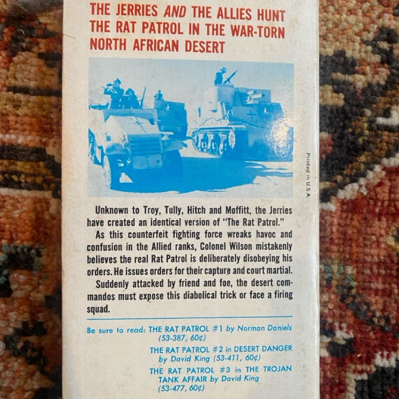 The Rat Patrol #4 (in Two-Faced Enemy)