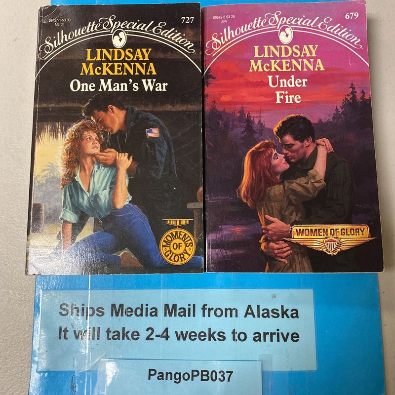 Lindsay McKenna two book bundle