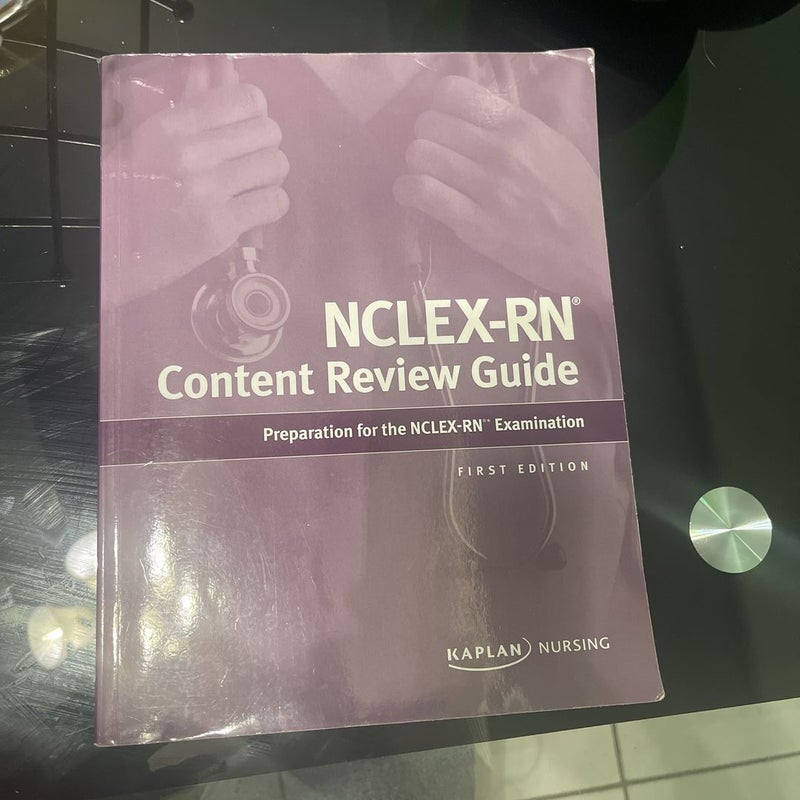 Kaplan NCLEX-RN Content Review Guide 