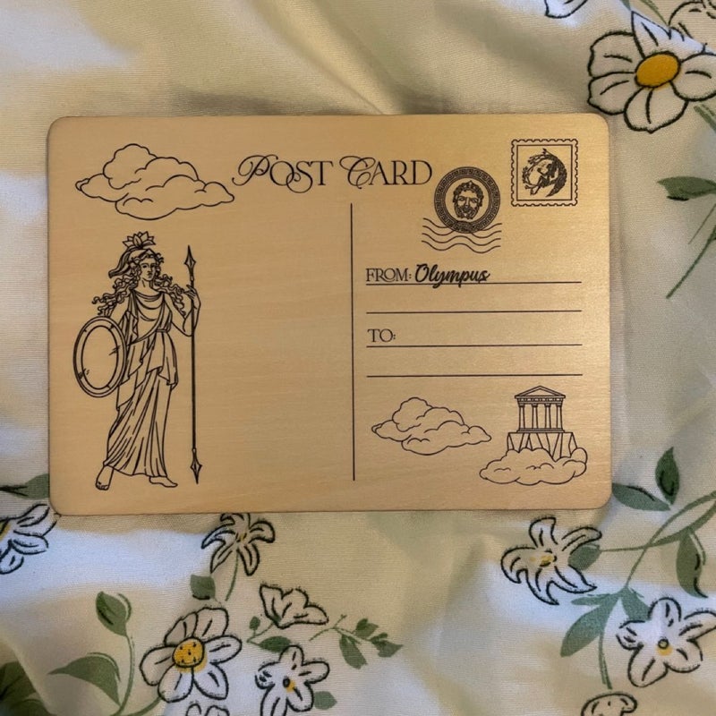 Fairyloot Olympus Post Card