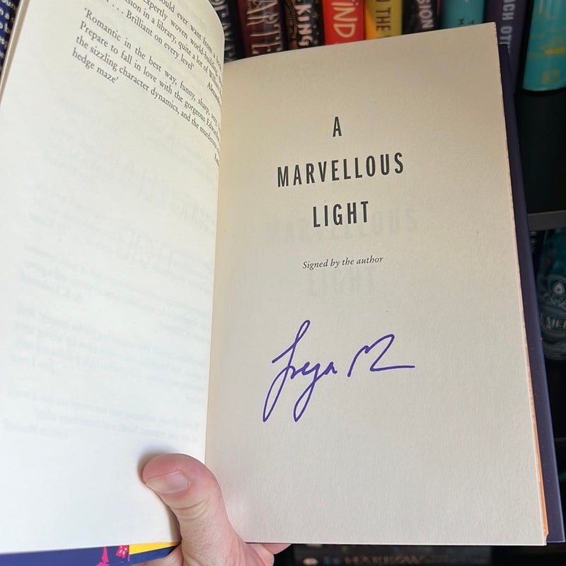 A Marvelous Light (Waterstones Exclusive Signed)