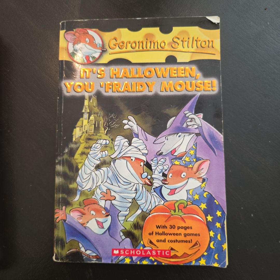 It's Halloween, You 'Fraidy Mouse!