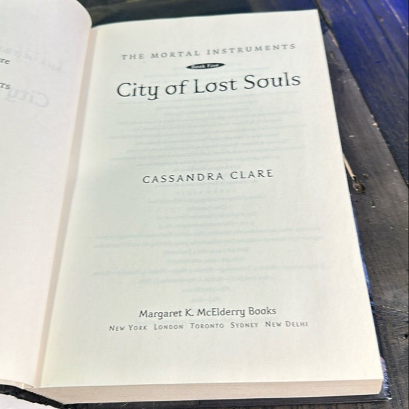 City of Lost Souls 1st/1st