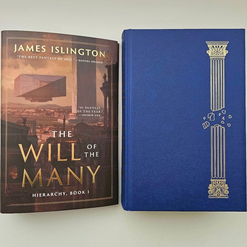 The Will of the Many SIGNED by James Islington Deluxe Edition First Print