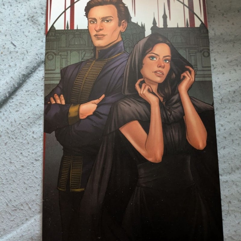 Seven Faceless Saints fairyloot edition with author letter