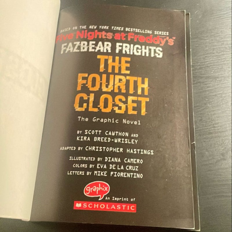 Fourth Closet: an AFK Book (Five Nights at Freddy's Graphic Novel #3)