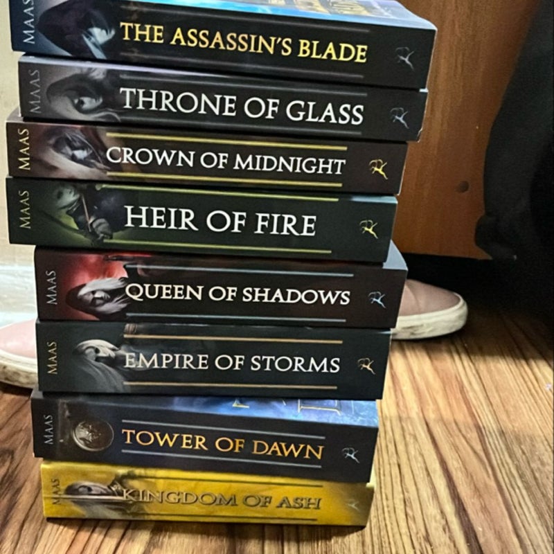 Throne of Glass Paperback Full Series