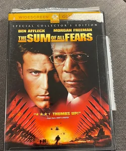 Pre-owned - The Sum Of All Fears (Widescreen