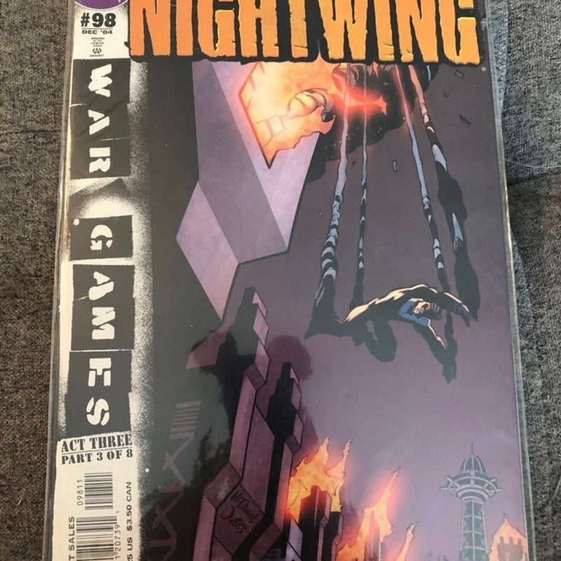 Lot of 4 DC Nightwing Comics