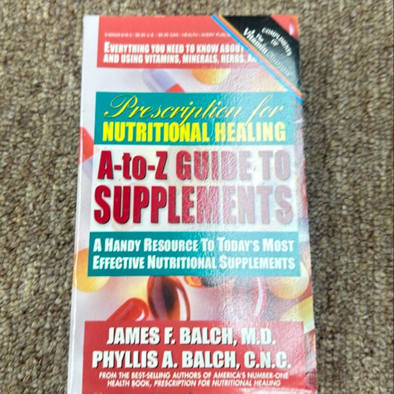 Prescription for Nutritional Healing