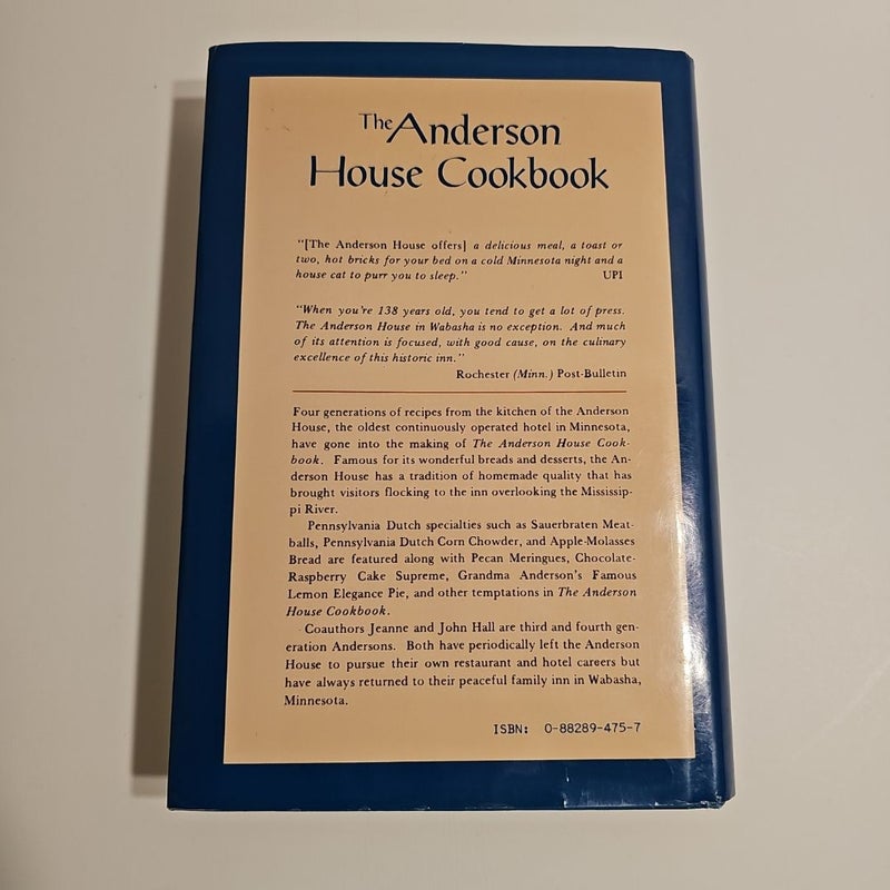 The Anderson House Cookbook