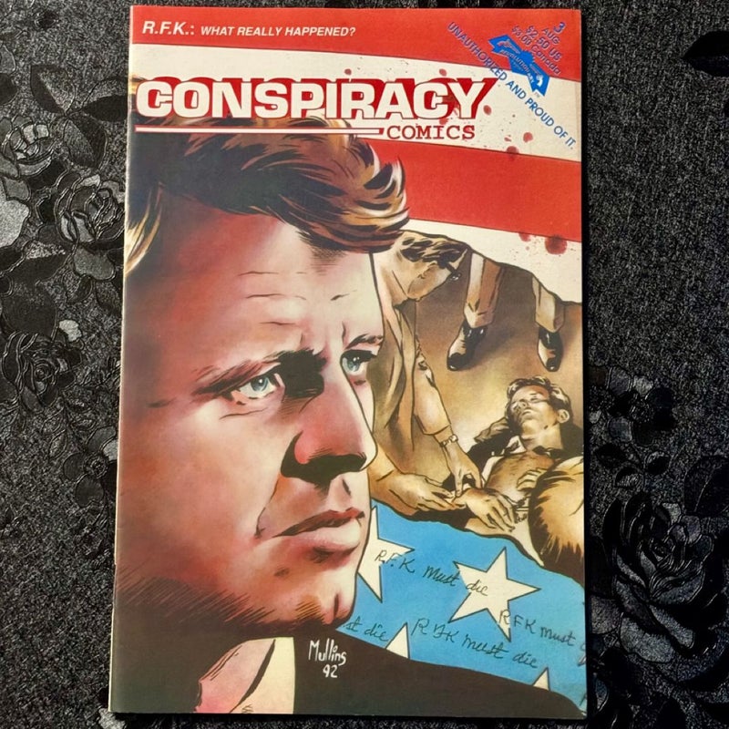Conspiracy Comics # 3 Aug 1991 Revolutionary Comics