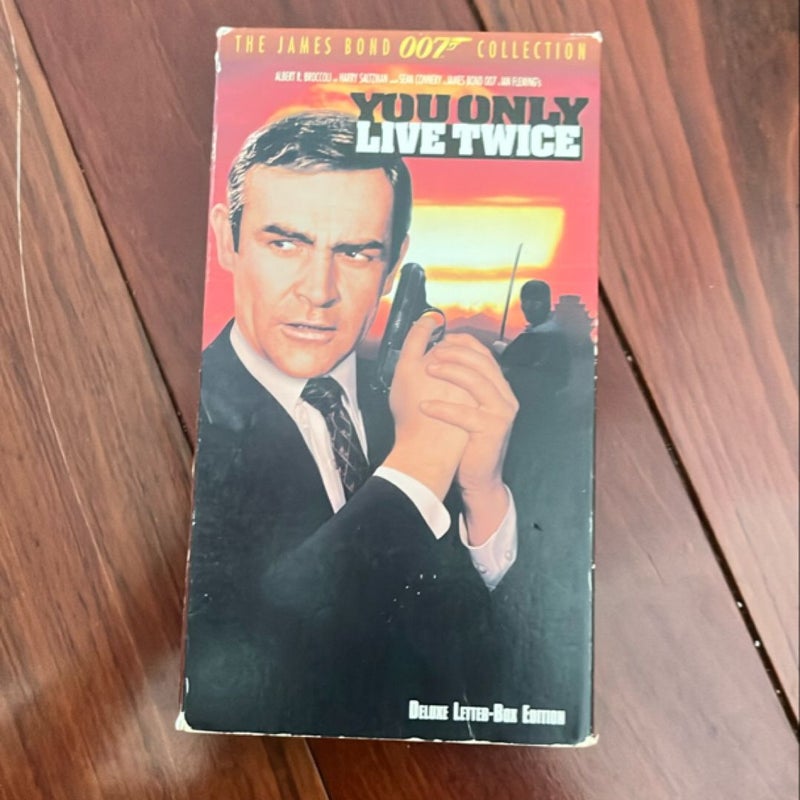You Only Live Twice 007 VHS