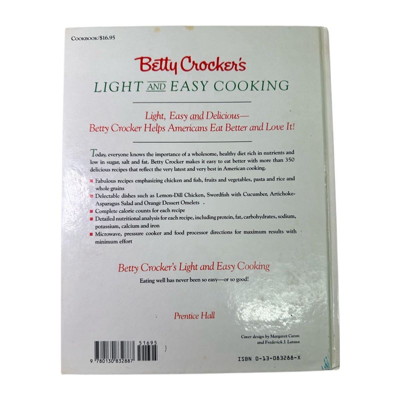 Betty Crocker's Light and Easy Cooking