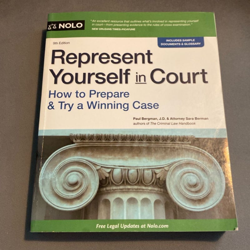 Represent Yourself in Court