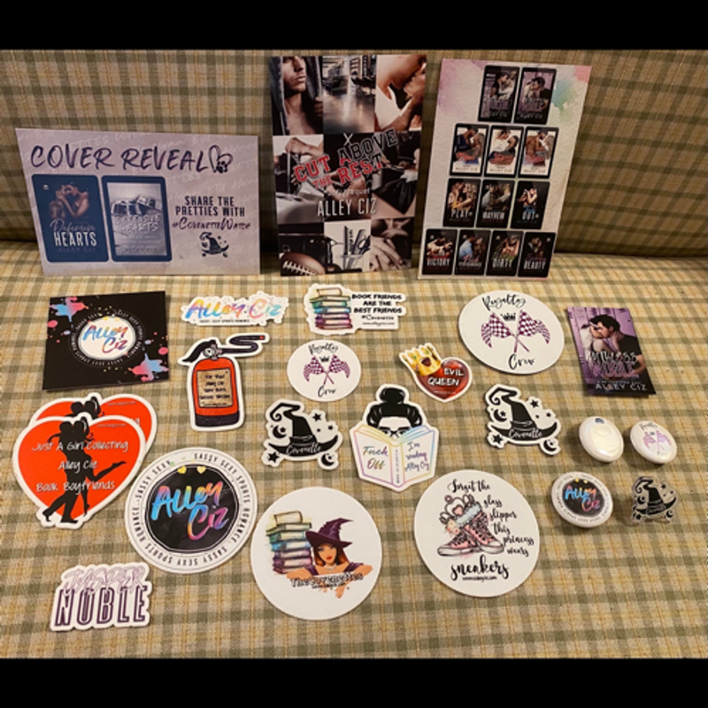 Alley Ciz Swag - stickers, postcards, magnets & pins