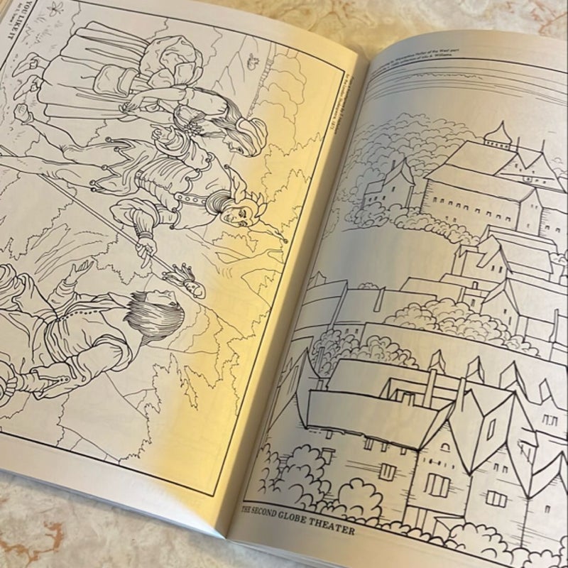 A Shakespeare Coloring Book