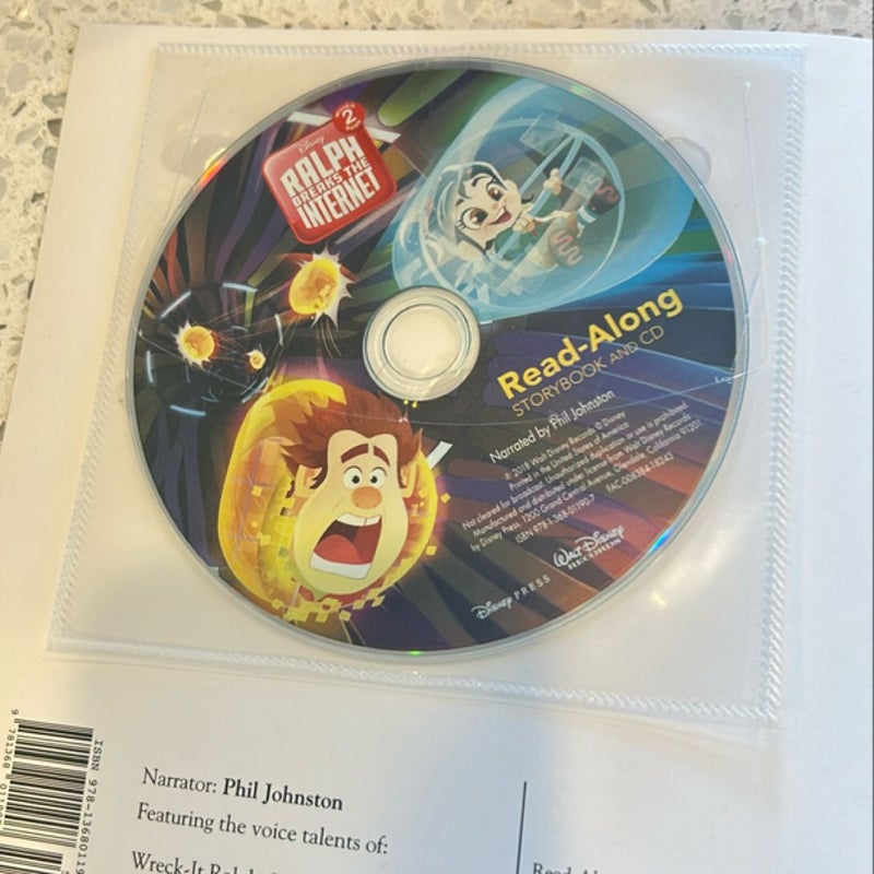 Ralph Breaks the Internet Read-Along Storybook and CD